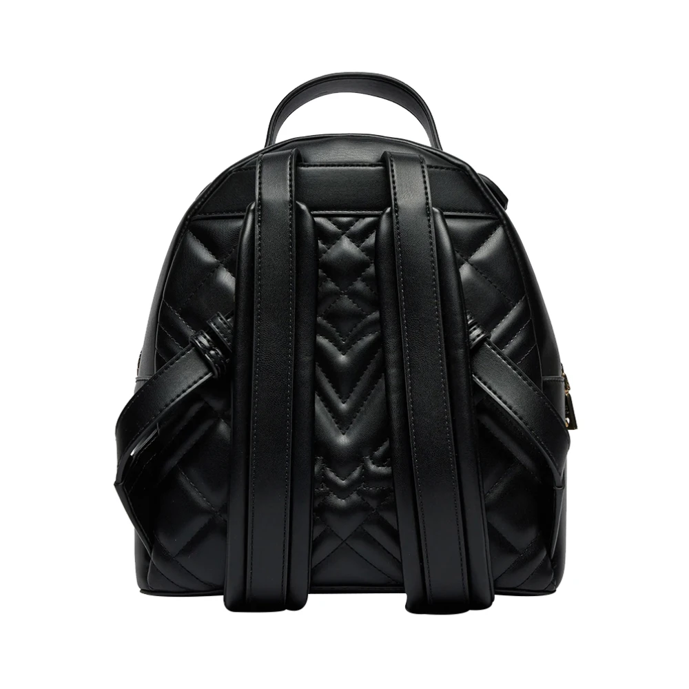 Moschino Zwarte Modieuze Damesrugzak Black Dames