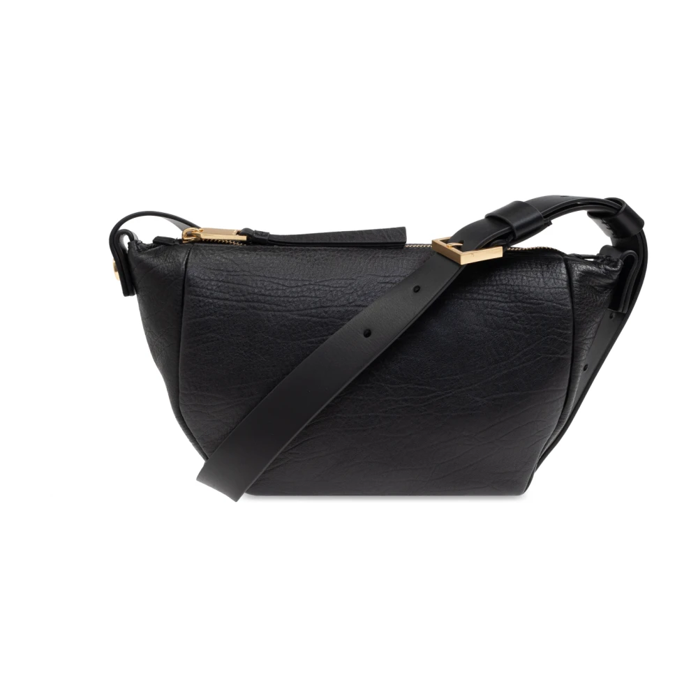 AllSaints Schoudertas Meda Black Dames