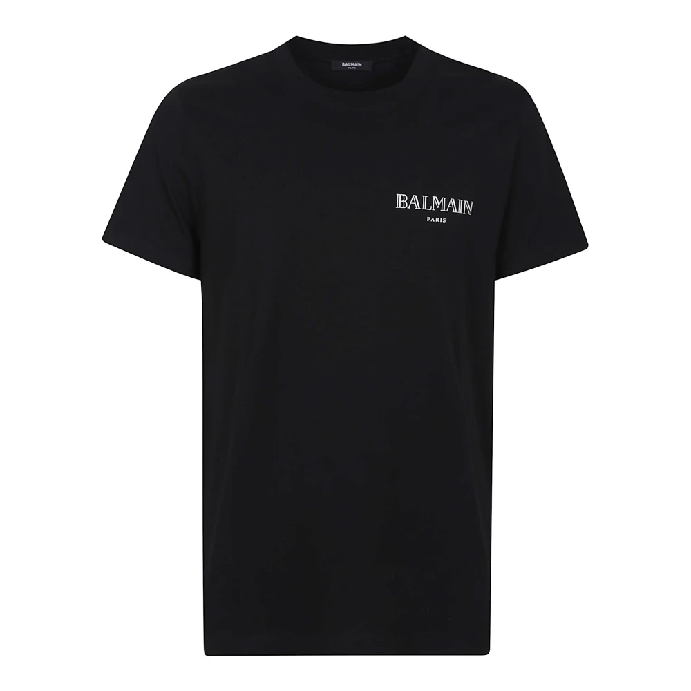Balmain - Tops > T-Shirts - Black - Balmain - Modalova