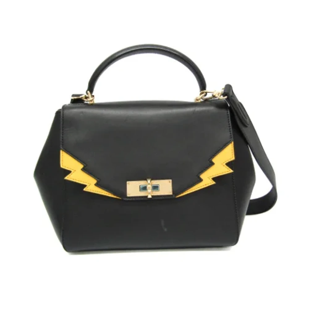 Bally Pre-owned Leather shoulder-bags Black Dames