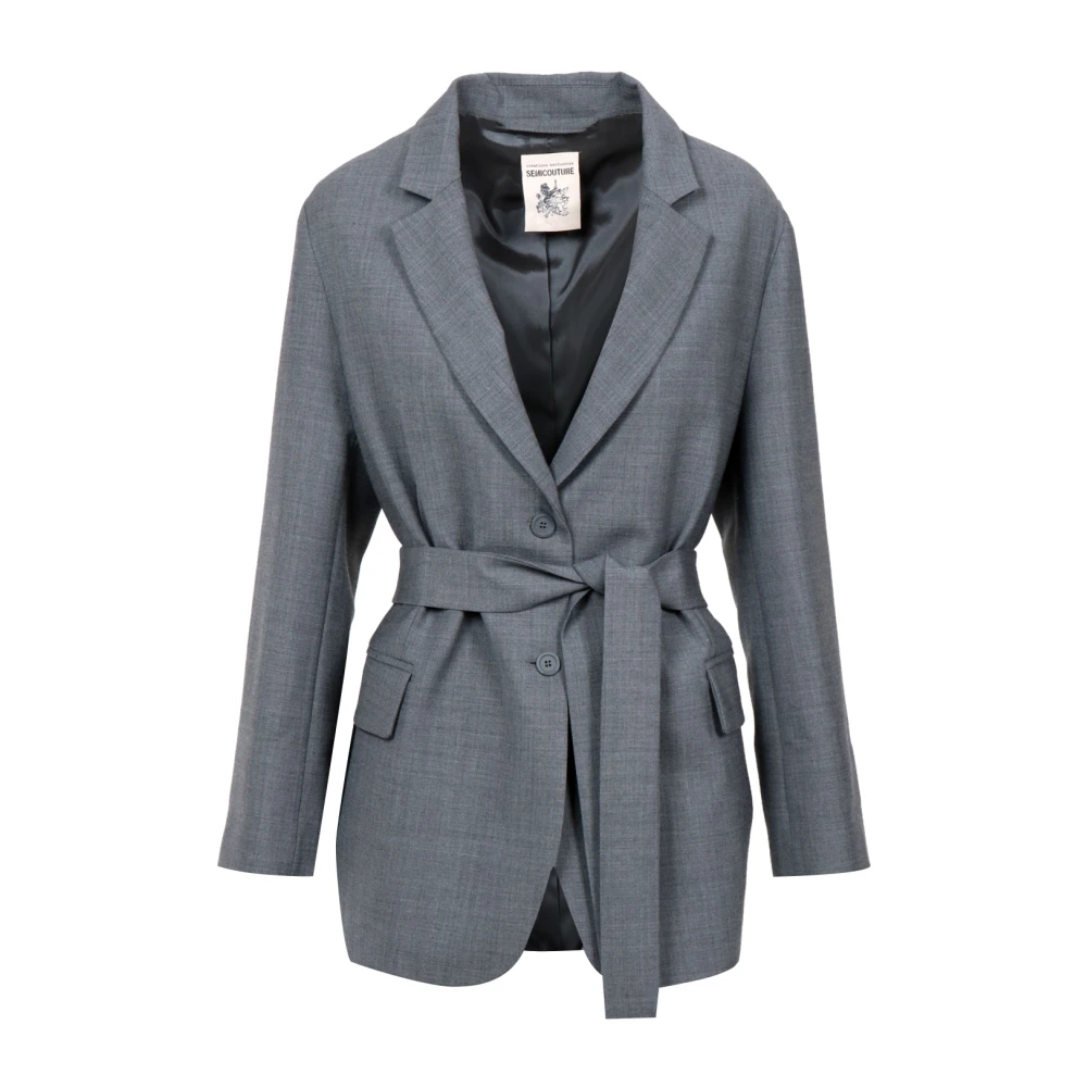 Semicouture Donna Grigio - Blazers - Jackets - M