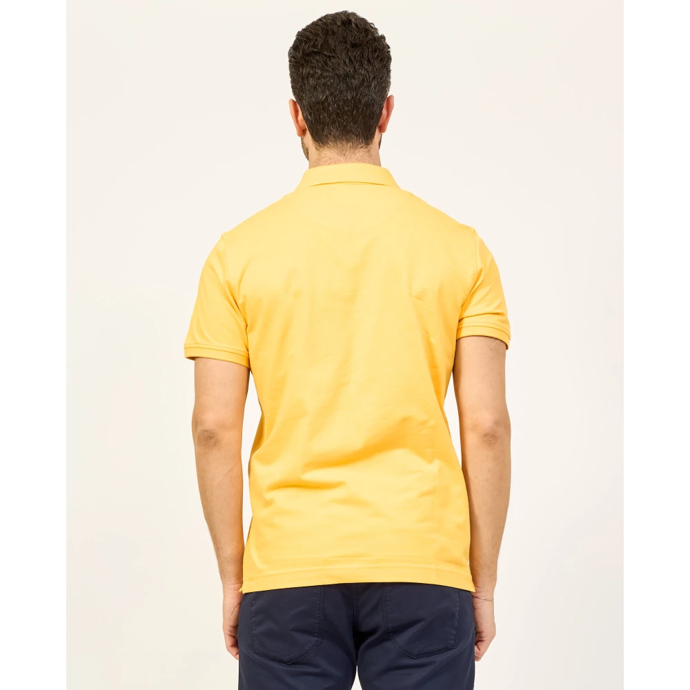 Harmont & Blaine Polo Shirts Yellow Heren