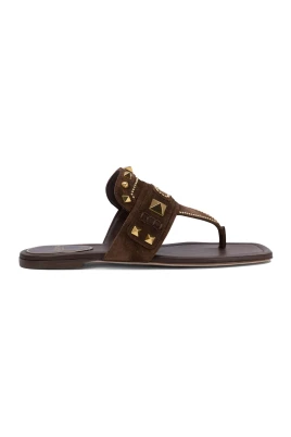 Bruna Sandaler med Studs