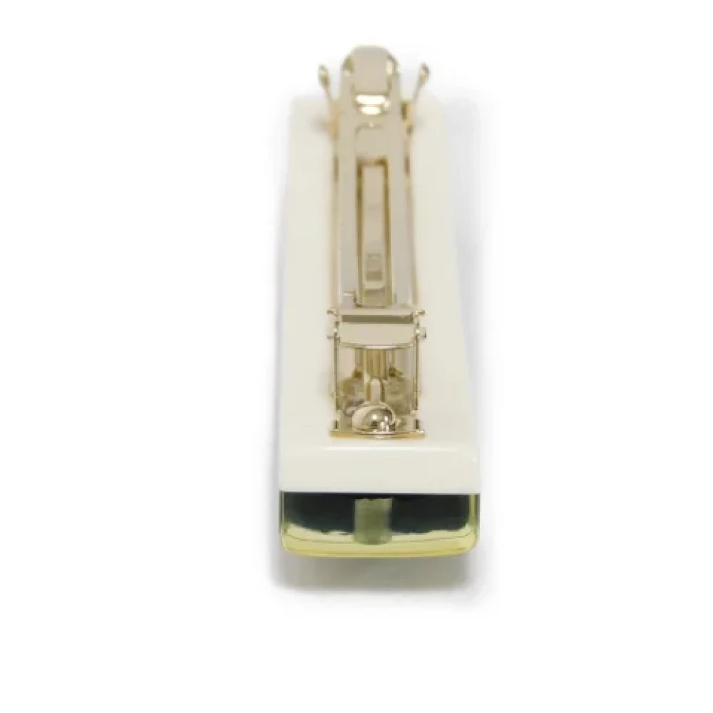Chanel Vintage Pre-owned Canvas hair-accessories White Dames