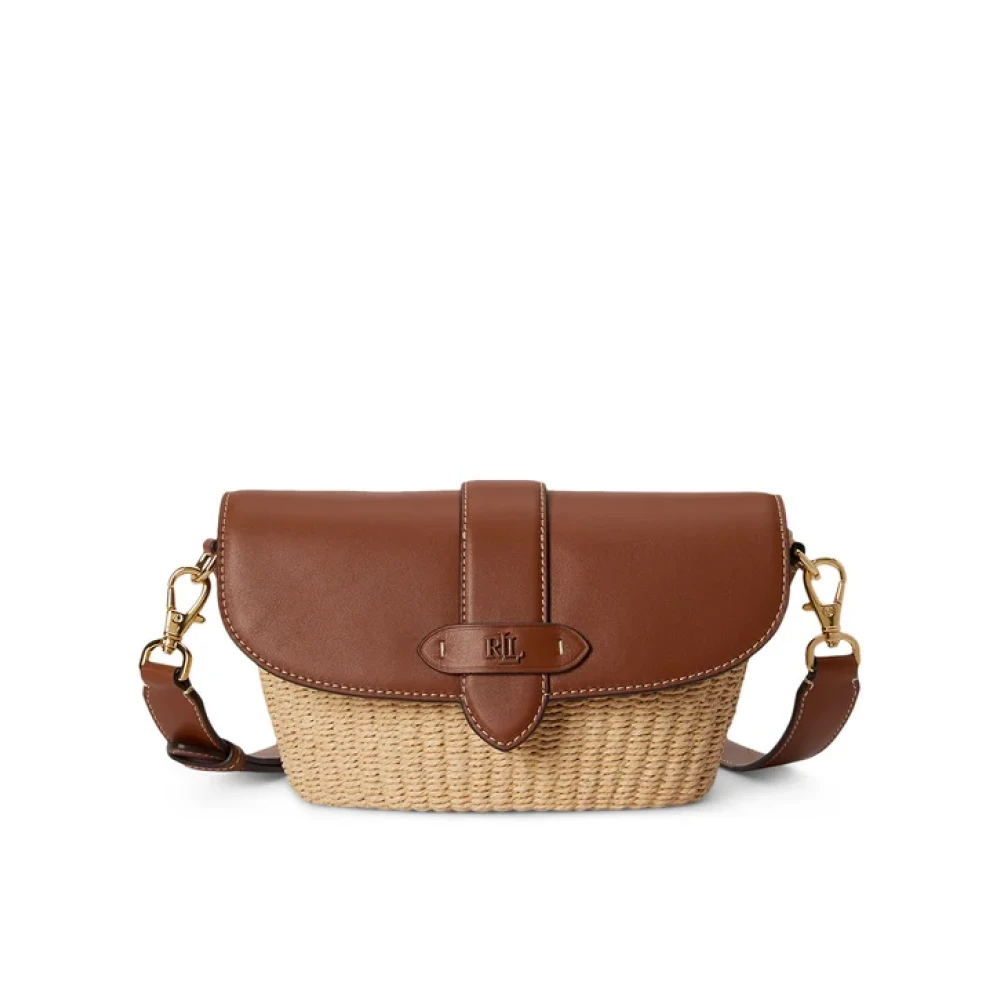 Ralph Lauren Beige Cross Body Bags, Female, One Size, Lynden Shoulder Bag Small