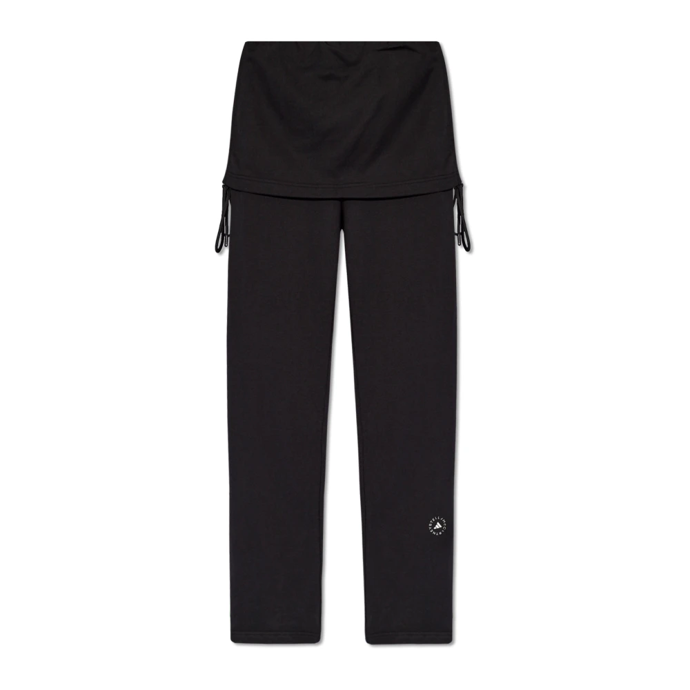 Adidas by stella mccartney Sweatpants met logo Black Dames