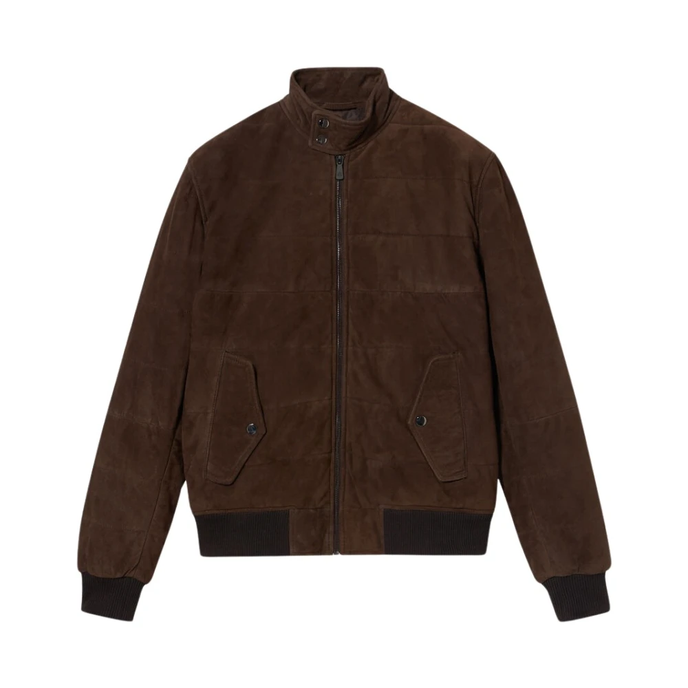 Brooks Brothers Zweedleren Bomberjack Brown Heren
