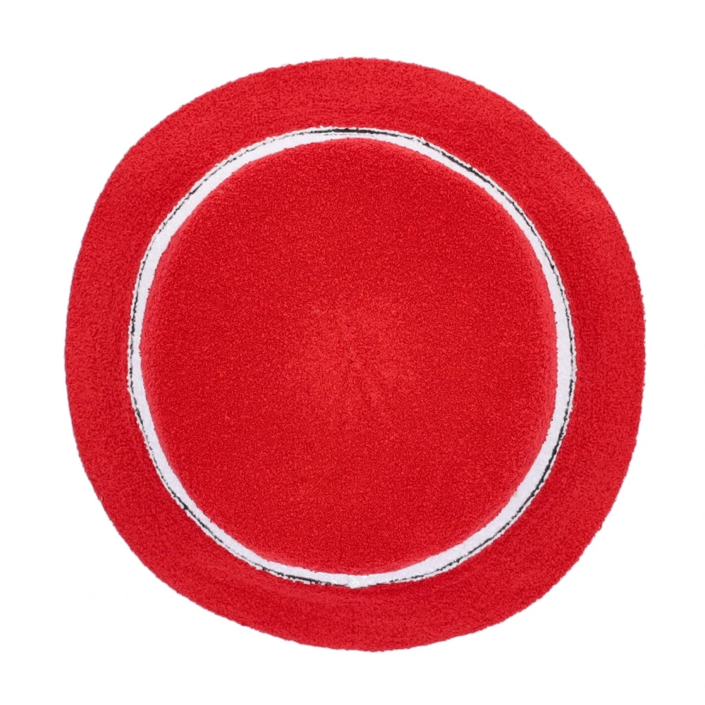 Kangol Gestreepte emmerhoed in Scarlet Red Heren