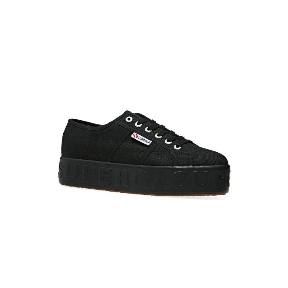Superga Vrouw Zwart Schoenen Dames, 39 Eu, Sneakers
