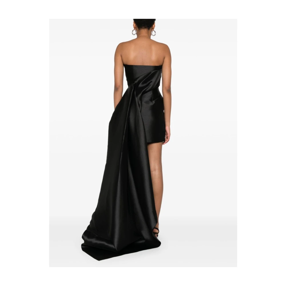 Solace London Zwarte Jurken voor Vrouwen Elegante Stijl Black Dames