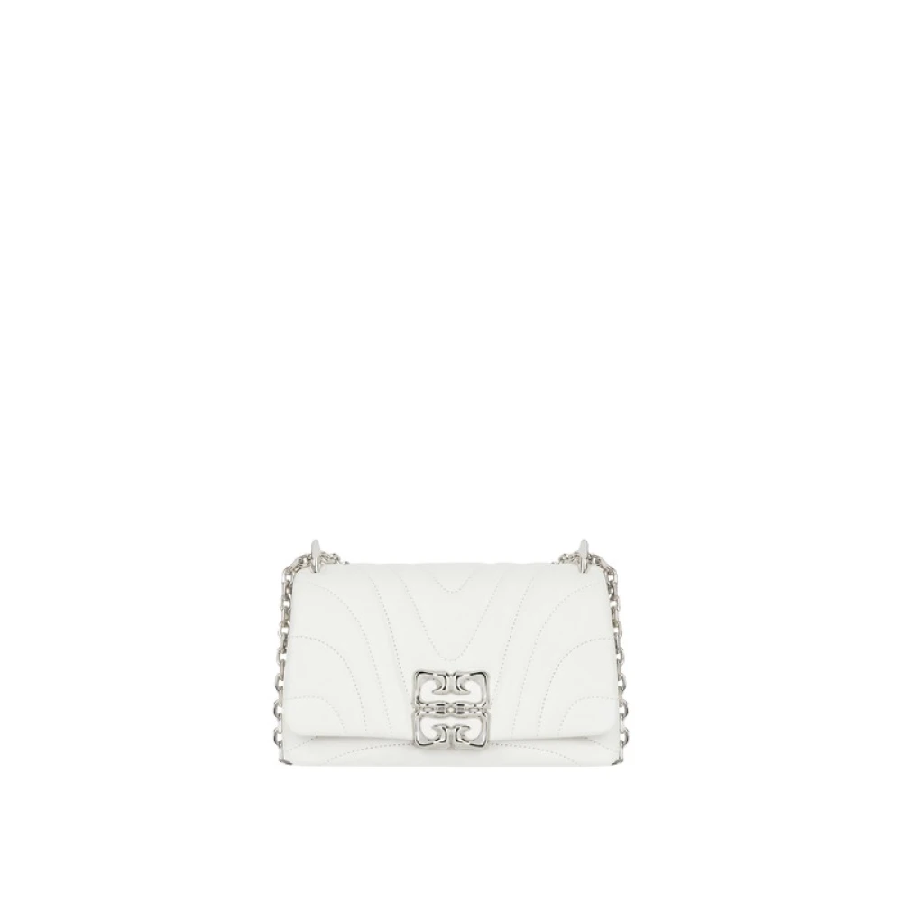 Givenchy Snygg Kedja Crossbody Väska Beige, Dam