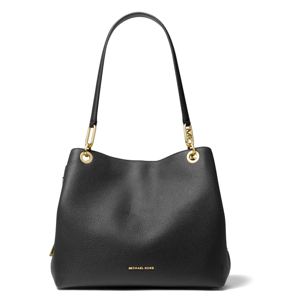Michael Kors Women's Black Shoulder Bags, One Size, Kensington Shoulder Bag