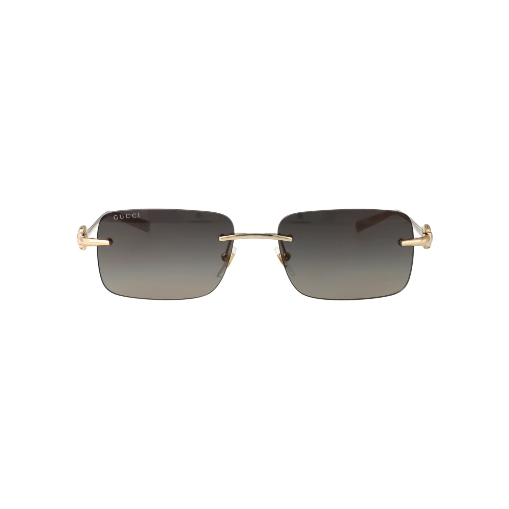 Gucci Yellow Sunglasses, Male, 55 Mm, Stylish Sunglasses With Gg1703s 005 Model