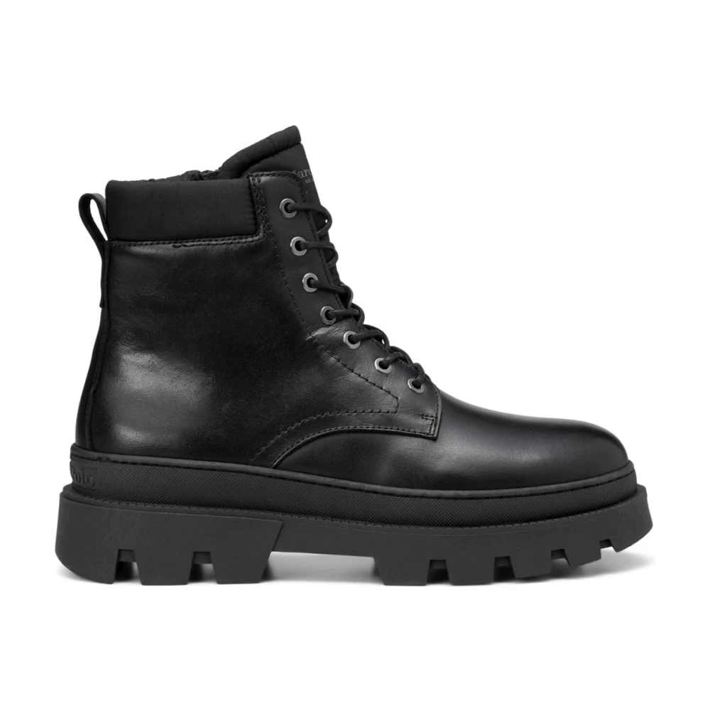 Marc O'polo Men's Black Lace-Up Boots, 8 Uk, Isak 9A Ankle Boots