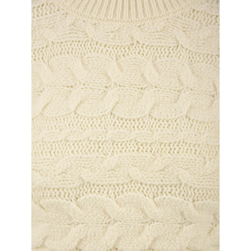 Akep Crème Truien voor Dames Beige Dames