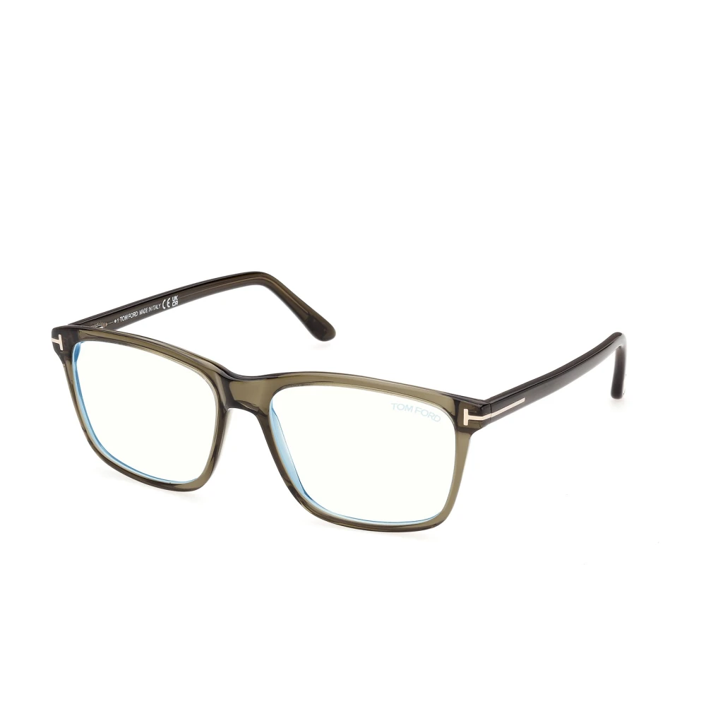 Tom Ford Men's Green Glasses, 56 Mm, Optical Frame