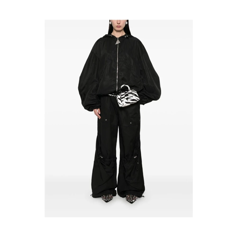 The Attico Zwarte Broek voor Vrouwen Black Dames