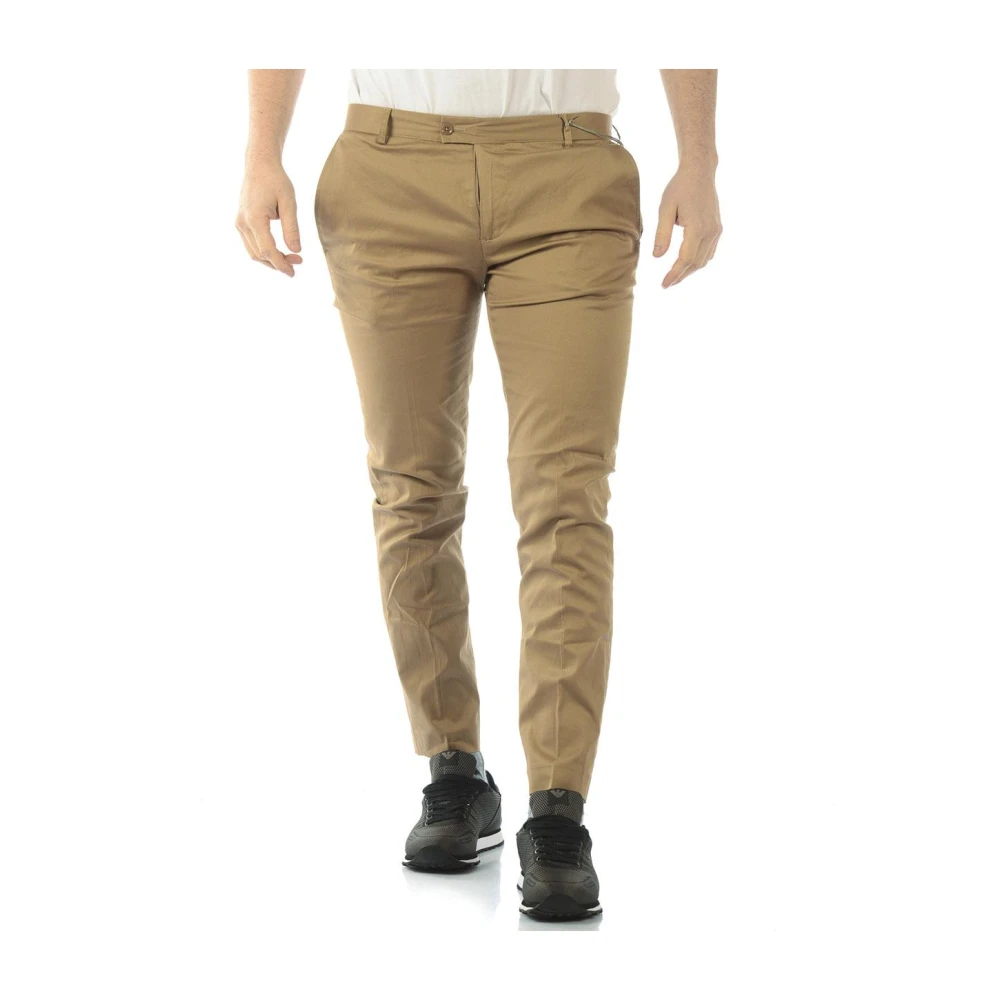 Daniele Alessandrini Men's Beige Chinos, L, Chinos