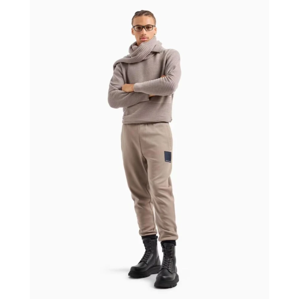 Armani Exchange Jogger Broek Brown Heren