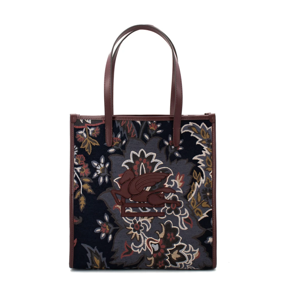 ETRO Bloemen Paisley Love Trotter Winkel Tas Multicolor Dames