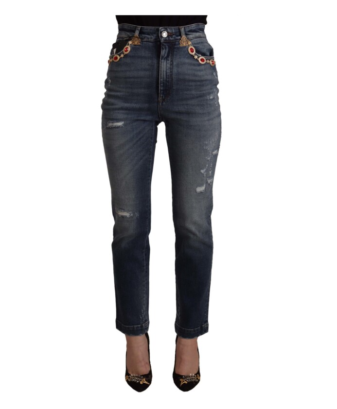 high-waist-skinny-denim-jeans-blue