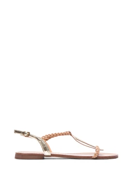 Dam gyllene sandaler
