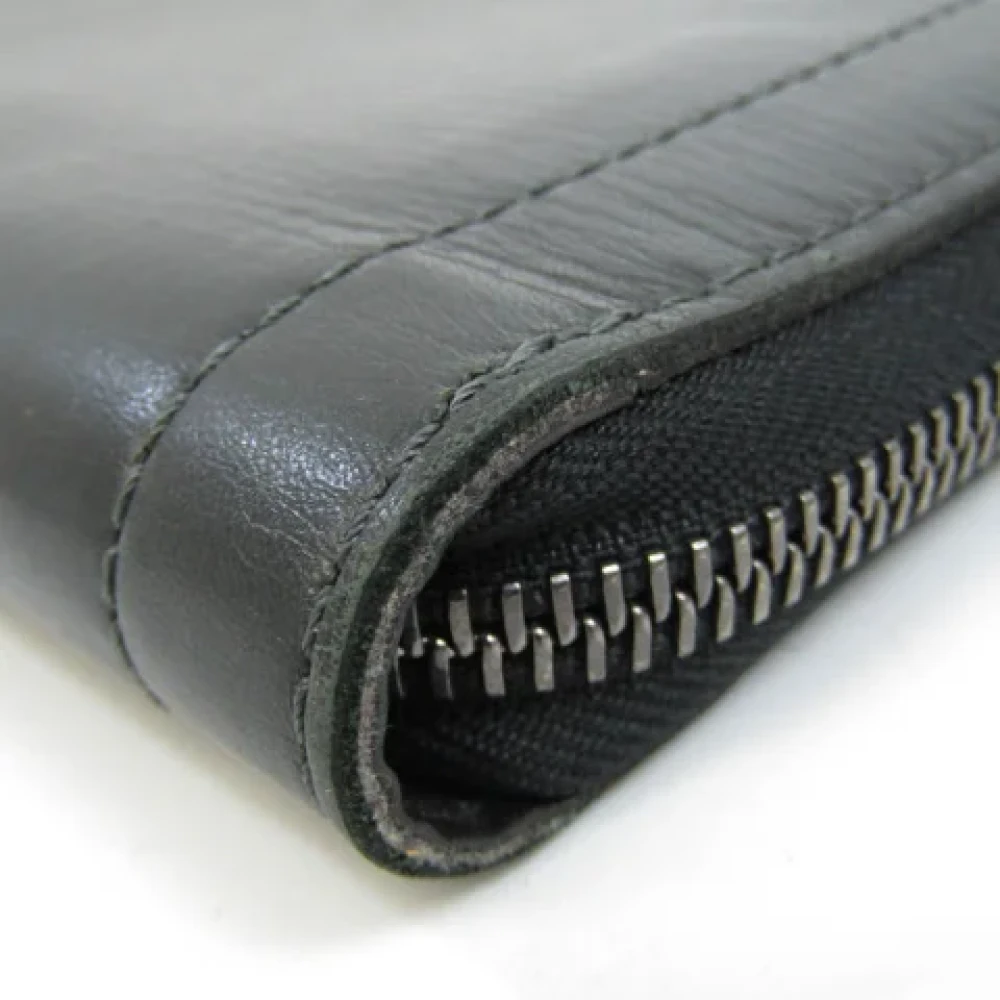 Louis Vuitton Vintage Pre-owned Leather wallets Black Heren