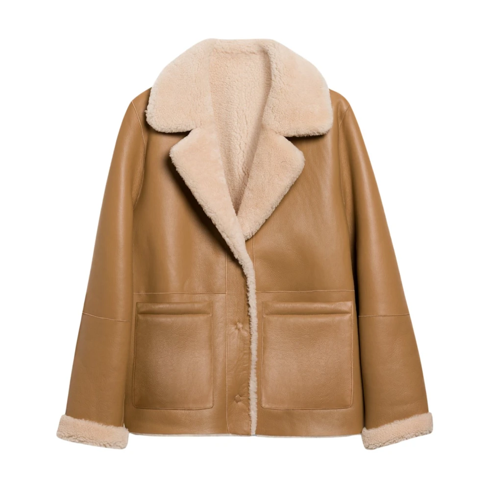 Jackets > Leather Jackets - - IVY OAK - Modalova