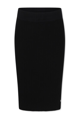 jupe-noire-cotelee-a-taille-elastique