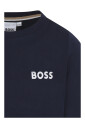 sweatshirt-col-rond-bleu