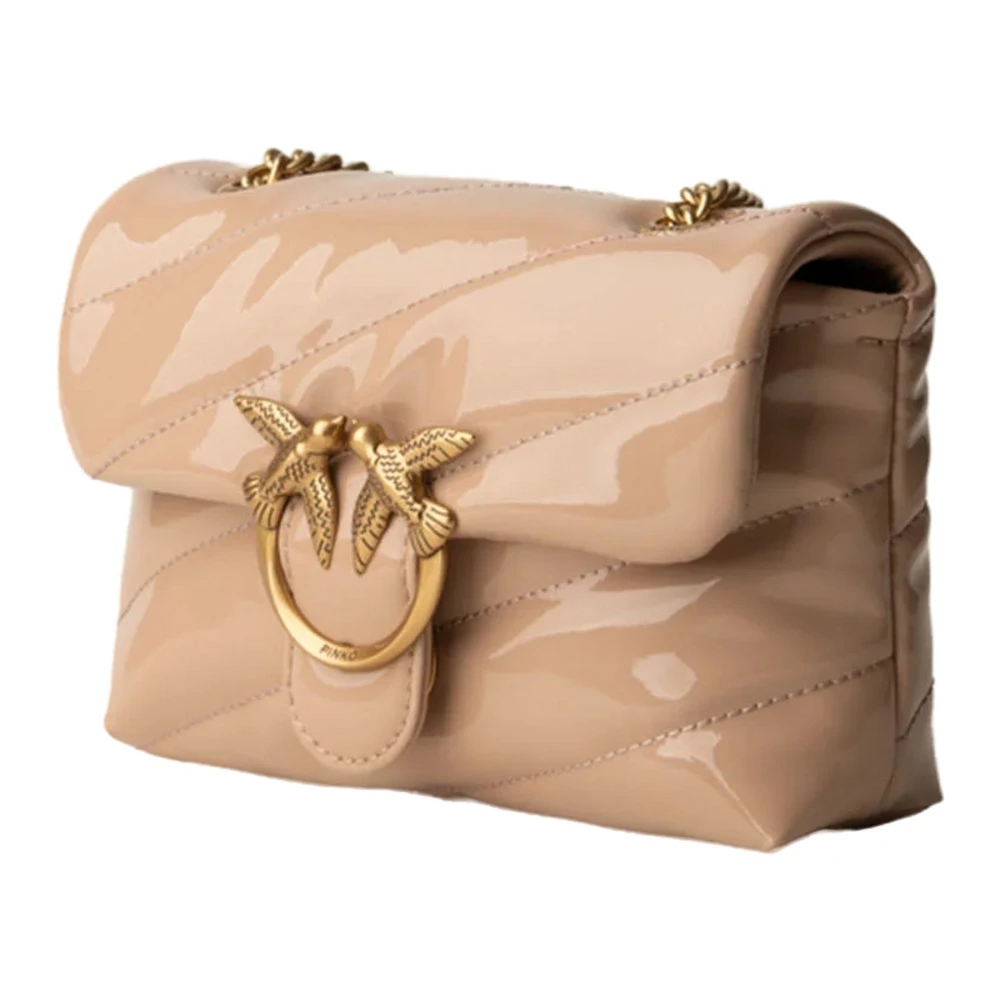 pinko Handtassen in gemengd materiaal Beige Dames