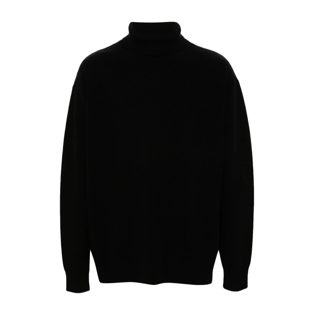 Dries Van Noten Wollen Coltrui met Zijrits Black Heren