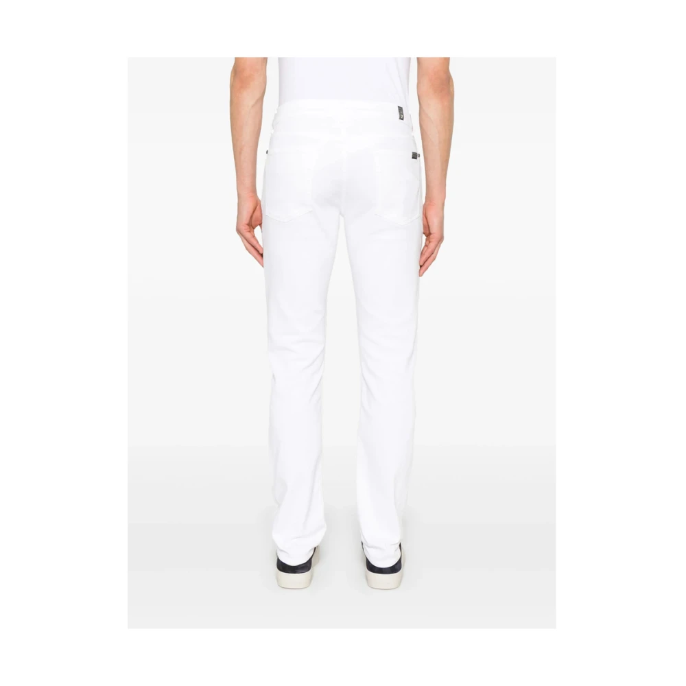 7 For All Mankind Witte Jeans met Klassieke Zakken White Heren