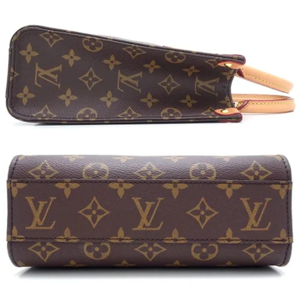 Louis Vuitton Vintage Pre-owned Canvas handbags Brown Dames