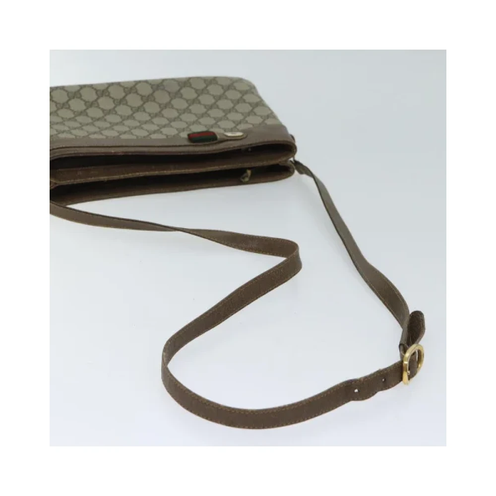 Gucci Vintage Pre-owned Canvas gucci-bags Beige Dames