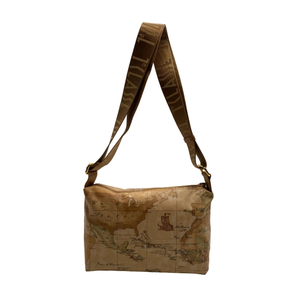 Alviero Martini 1a Classe Geo Soft Schoudertas Brown Dames