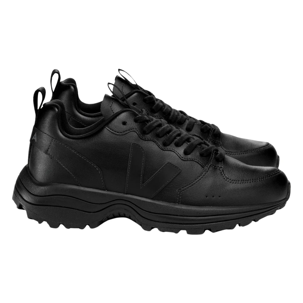 Veja V-10 Leather Heren Schoenen Zwart