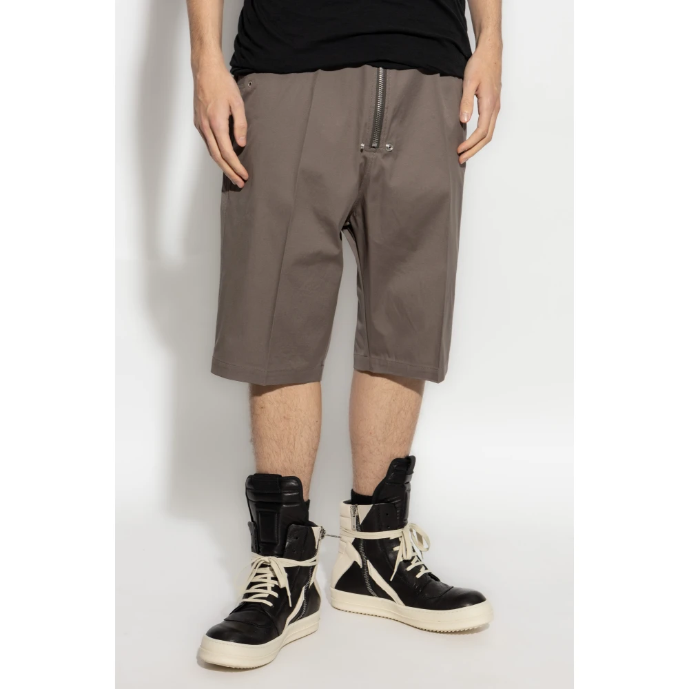 Rick Owens Bela Pods Bermuda Shorts Brown Heren