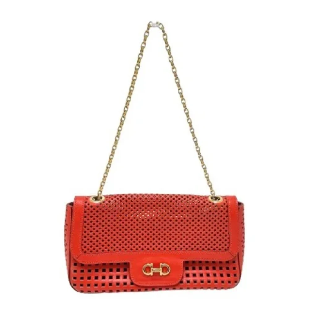 Pre-owned > Pre-owned Bags > Pre-owned Shoulder Bags - - Salvatore Ferragamo Pre-owned - Modalova