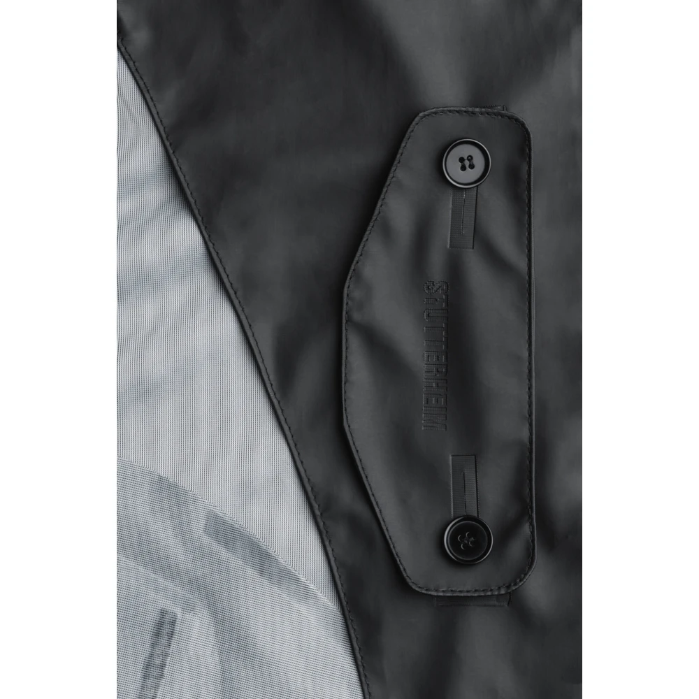 Stutterheim Lichtgewicht Waterdichte Parka Black Dames
