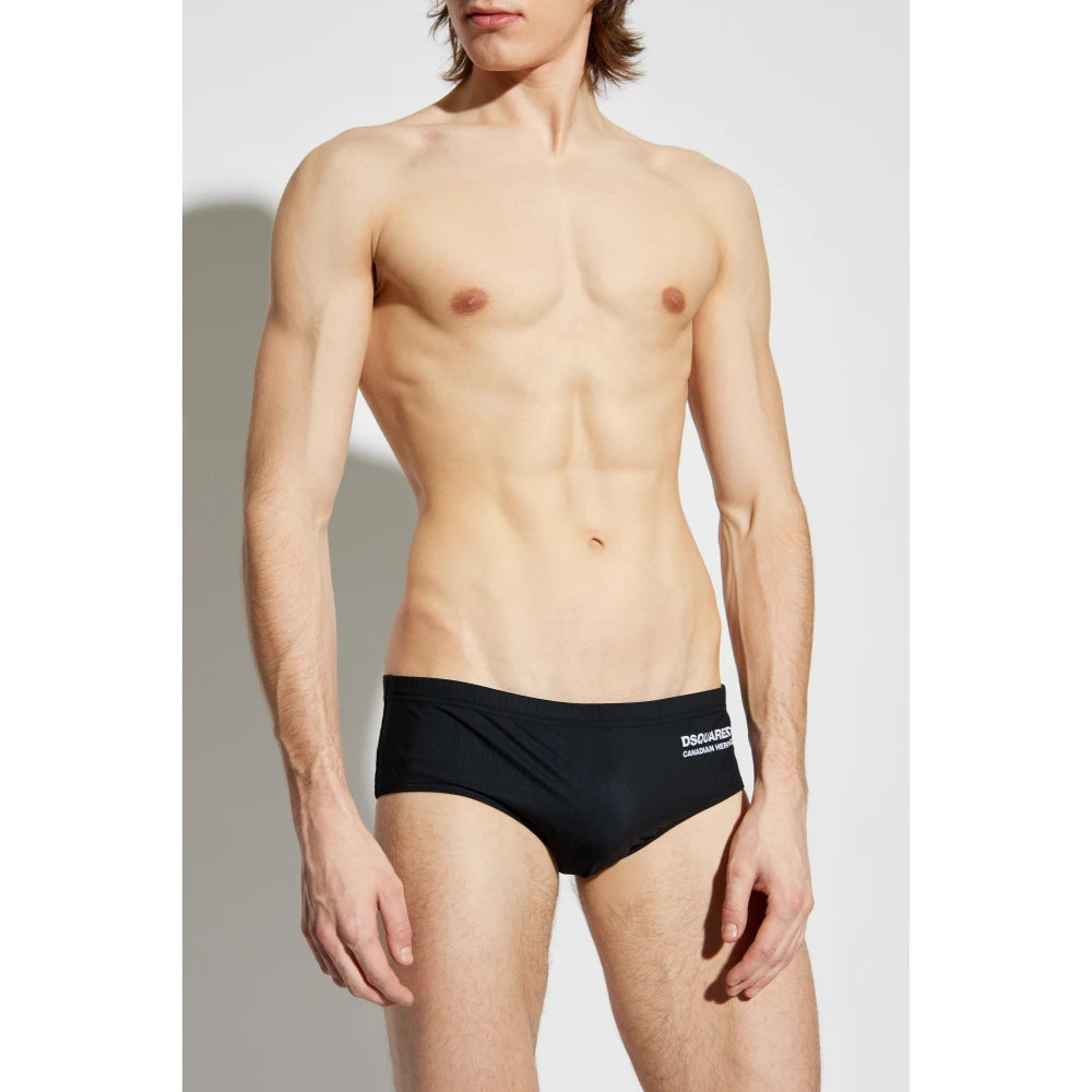Dsquared2 Zwembroek Black Heren