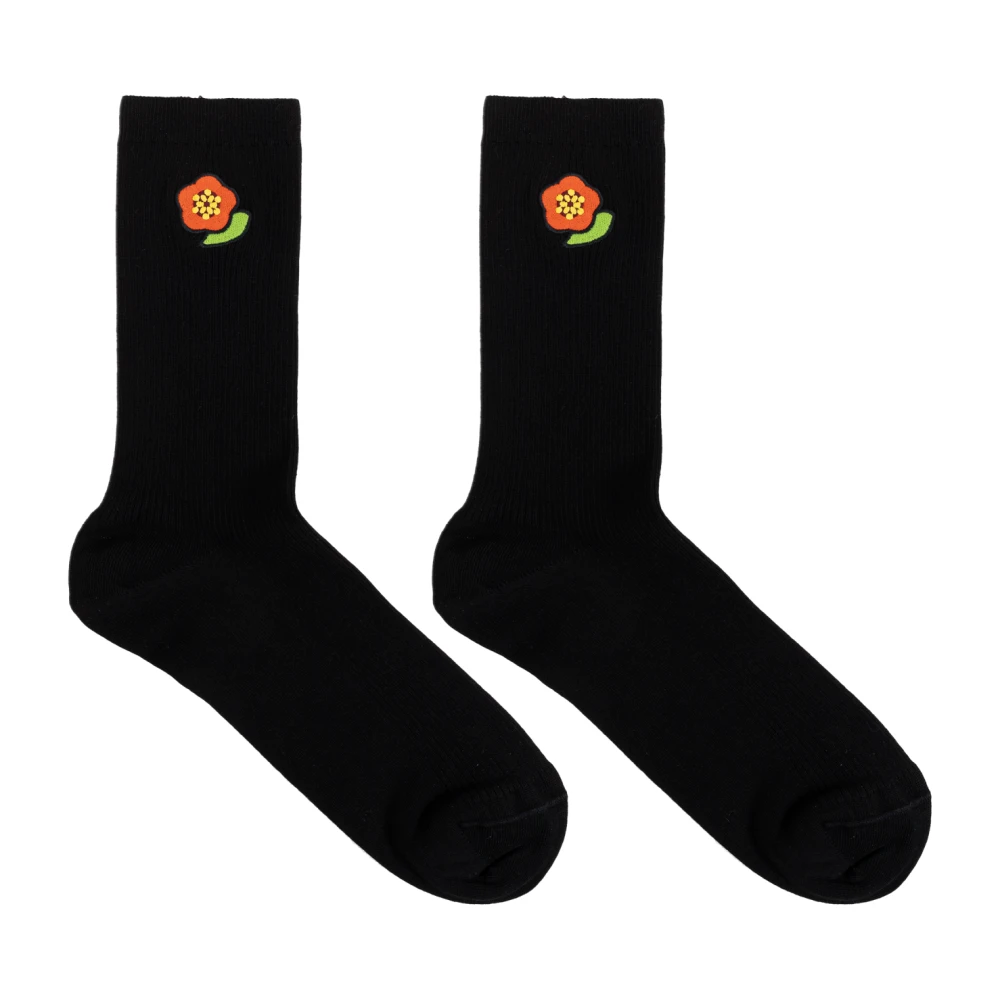 Kenzo Katoenen sokken Black Heren