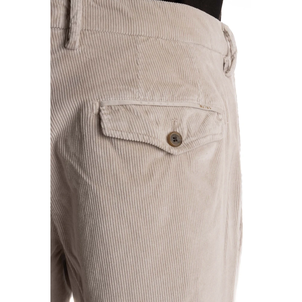 Myths Verfijnde Chino Broek Sand Beige Heren