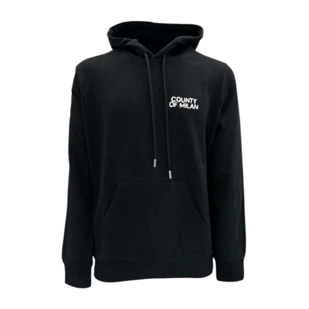Marcelo Burlon Black Hoodies, Male, Xs, F5camahs006
