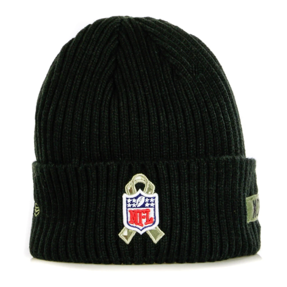 New era NFL 20 Salute To Service Knit Green Heren