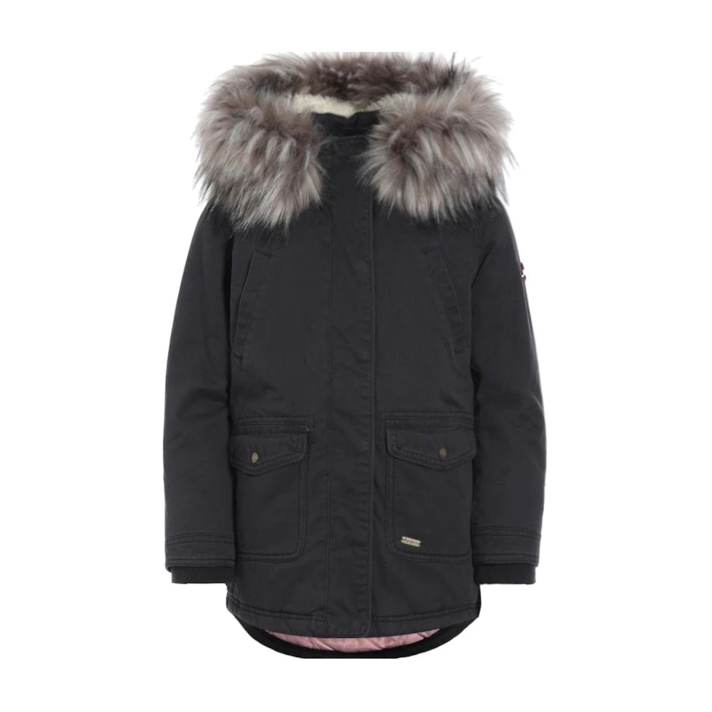 Pepe Jeans Women's Gray Parka Hydra