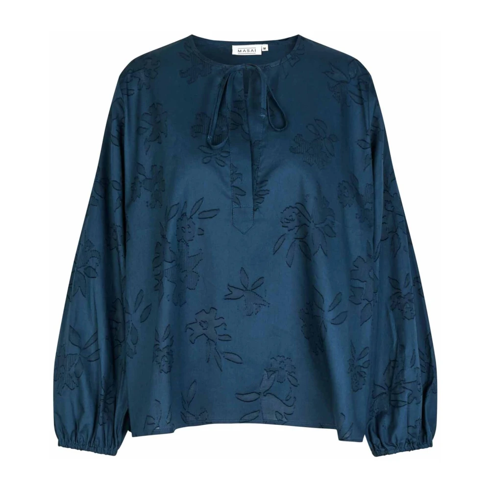 Masai Moonlit Ocean Pofmouw Top Blue Dames