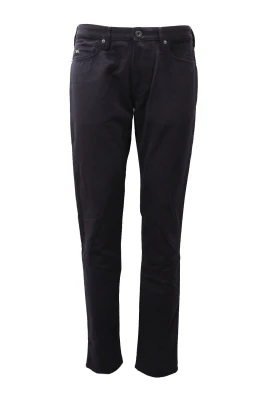 Marinblå Denim Slim Fit Byxa