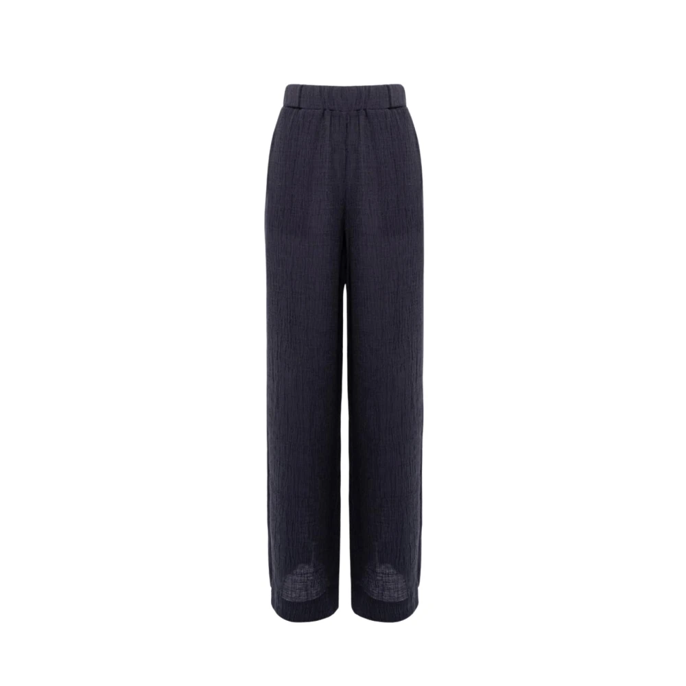 Alpha Studio Stijlvolle Broek Blue Dames