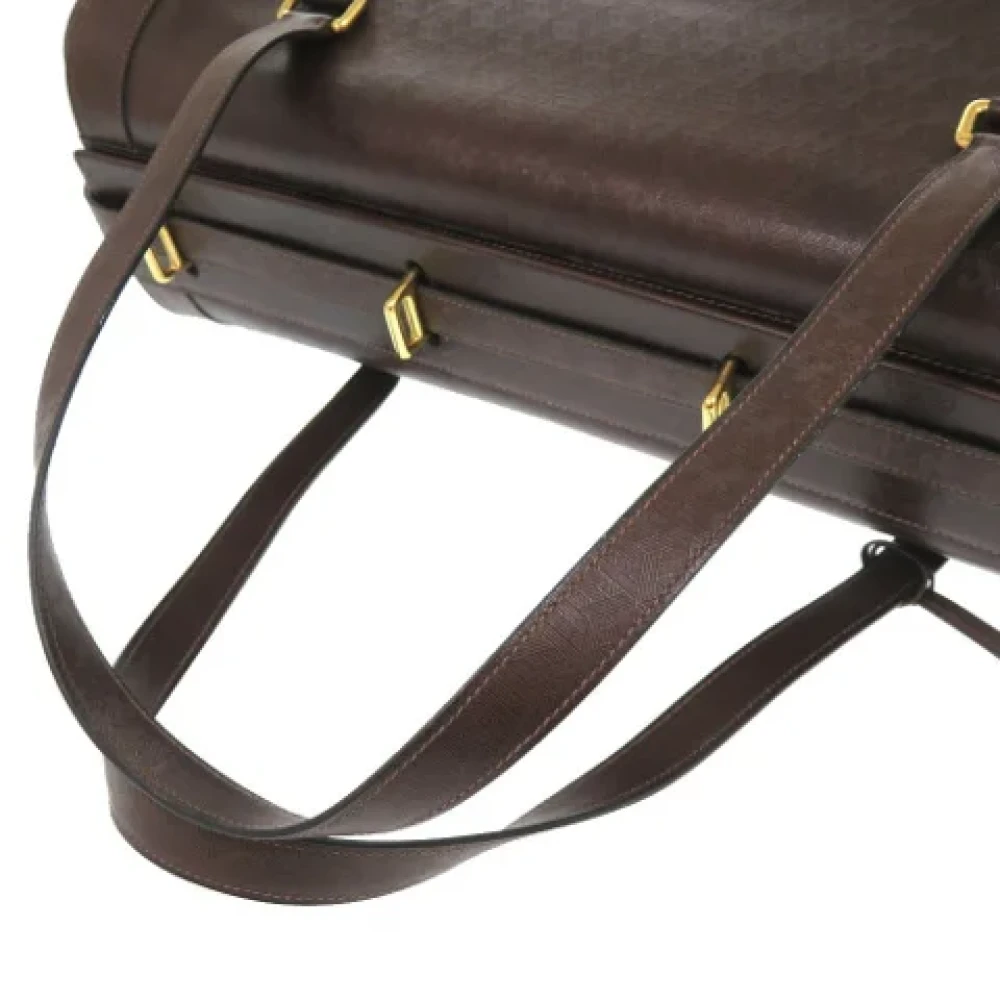 Hermès Vintage Pre-owned Leather travel-bags Brown Dames
